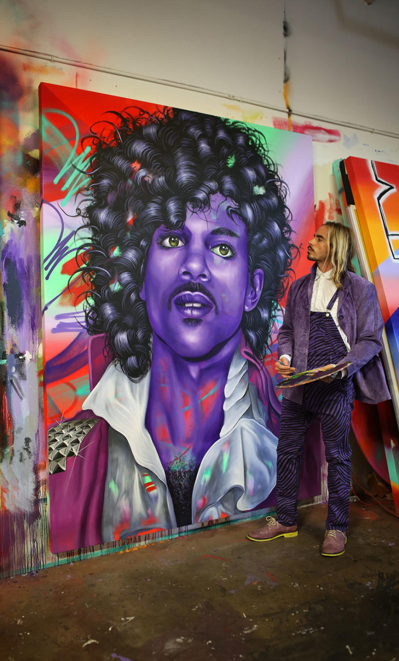 The Story Behind The Game s Massive New Prince Painting The Fat